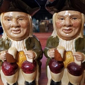 Two Vintage Toby mugs